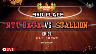 PLAYFIELD CUP 2024 NTT DATA VS STALLION KU35 [upl. by Eseekram]