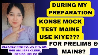 Best Mock test For Bank Exams  Cracked 6 exams using this mock test  ibps sbi rrb rbi lic [upl. by Cory529]