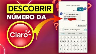 Como descobrir meu número da Claro por SMS ATUALIZADO [upl. by Moriarty]