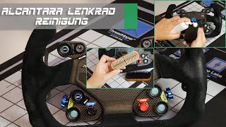 Alcantara Lenkrad Reinigung CarCare [upl. by Havard]