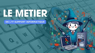 Le metier de lIT Support informatique [upl. by Bertilla]