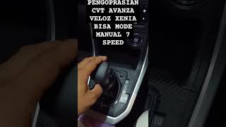 CVT BISA MANUAL 7 SPEED [upl. by Crowe]