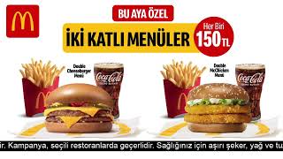 İki katlı menüler McDonald’s’ta [upl. by Lorrimor]