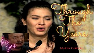 ZsaZsa sings THROUGH THE YEARS to DOLPHY [upl. by Aiyekal]