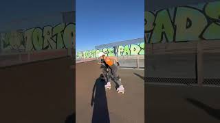 Roller Skating at the Skatepark ☝️ [upl. by Eenar]