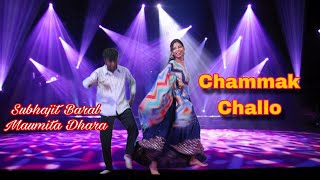 Chammak Challo  Dance cover  Ra Onek  saheli  Makarpura Bangiyo Samaj Vadodara  Gujarat [upl. by Ydnal]