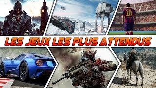 Top 10 des jeux les plus attendus pour la fin 2015 ● Gameplay  Trailer ● HD FR [upl. by Fifi182]