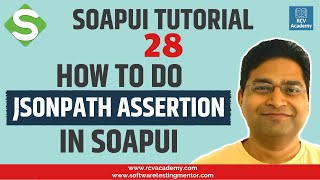 SoapUI Tutorial 28  SoapUI Assertions JSON  JSONPath Assertion [upl. by Viviene621]