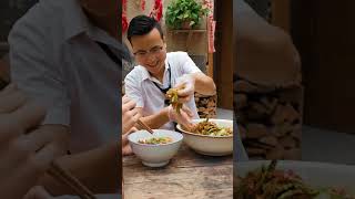 Sour bamboo shoot rice noodles丨food blind box丨eating spicy food and funny pranks [upl. by Joell]