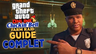 GUIDE DU RAID DE LA FERME CLUKIN BELL  TUTO GTA ONLINE [upl. by Hsinam181]