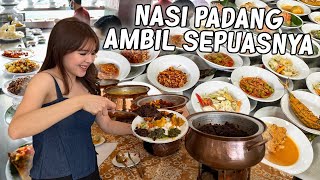 JUALAN NASI PADANG BOLEH AMBIL SEPUASNYA SEMUA LAUK [upl. by Lleynod897]