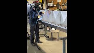 Stainless Steel Mig welding [upl. by Petuu]