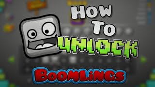 How to Unlock Boomlings Icon  Geometry Dash [upl. by Yliab987]