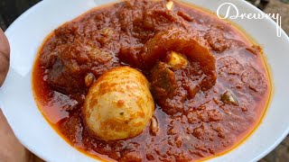 PEAU DE BOEUF EN SAUCE  GHANA WELE STEW  DELICIEUX [upl. by Ainna]