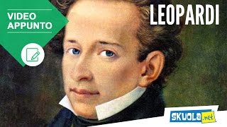 Giacomo Leopardi vita e opere [upl. by Xonnel]