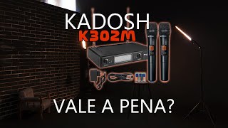 UNBOXING do Microfone Kadosh K302M  Uma Experiência de Custos e Benefíciosquot [upl. by Ahtnammas]