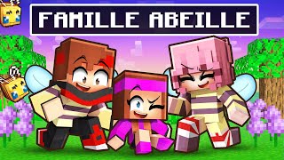 Adopté par une famille DABEILLE sur Minecraft [upl. by Avenej231]