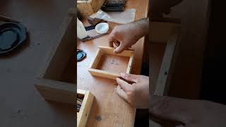 Build wooden box with pine wood [upl. by Anassor]