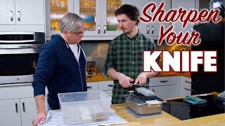 🔪 Knife Expert  How To Sharpen A Knife A Beginners Guide [upl. by Nylauqcaj517]