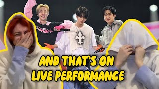 3RACHA GCF Performance “3 RACHA” “HEYDAY” amp “TOPLINE” Reaction [upl. by Iand]