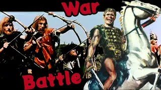 Brennus Enemy Of Rome 1963  All Battle War Scenes Sack Of Rome 387 BC [upl. by Chui]