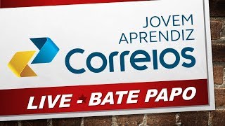 Jovem Aprendiz Correios  LIVE transmissão ao Vivo [upl. by Derfnam995]