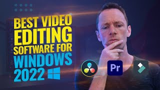 Best Video Editing Software for Windows PC  2022 Review [upl. by Sucitivel]