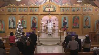 Divine Liturgy  12102023  St Elias Orthodox Church New Castle PA [upl. by Naujad]