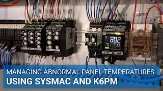 Detect Abnormal Control Panel Temperatures with OMRON’s K6PM Solution [upl. by Joellen362]