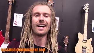 Bass Musician Magazine  NAMM 2019  Remco Hendrix for Ernie Ball Music Man [upl. by Vern]