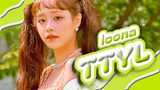 AI COVER Loona  TTYL Loossemble How would sing  Line distribution [upl. by Latoyia]