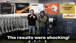 Ultimate golf ball review  TOP 5 tour balls [upl. by Melodie205]