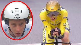 Jonas Vingegaard SCARY Time Trial Performance in Tour de France 2023 Stage 16 [upl. by Yrellam]