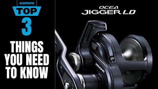 Shimano Ocea Jigger 2500 LD  Top 3 Product Features [upl. by Jenine]