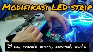 Eksperimen modul PARLED dan LED strip [upl. by Taub]