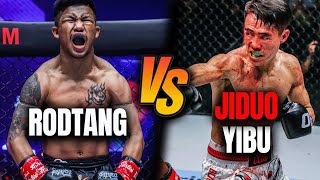 Fierce Kickboxing Scrap 🥊🔥 Rodtang vs Jiduo  Full Fight [upl. by Powel]