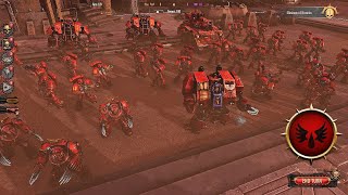 quotWARHAMMER 40K BRUTAL BATTLE Blood Angels Space Marines VS Orksquot [upl. by Sandell]