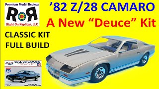 1982 Z28 Camaro 132 Scale Atlantis M2004 Full Kit Build amp Review Full Kit Build amp Review [upl. by Cyndi]