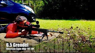 65 Grendel American Eagle 90gr TNT JHP [upl. by Lambert]