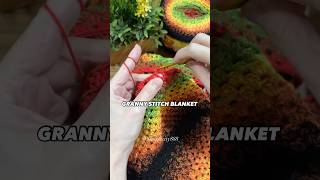 ❤️🧶Granny Stitch Blanket wip simplicity888 crochetblanket diycrafts yarnartflowers yarnart [upl. by Rheta239]