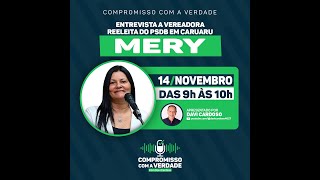 COMPROMISSO COM A VERDADE  DAVI CARDOSO  14112024  ENTREVISTA A VEREADORA REELEITA [upl. by Jewel]