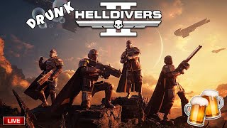 DRUNK Helldivers 2 w Friends [upl. by Santa]