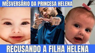 Neymar Recusa Sua Filha Helena em Mais Um Mêsversário e a Web Dedura Ele como Pai [upl. by Otreblada]