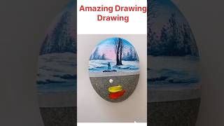 Stone drawing shortvideo shorts drawing [upl. by Soinski]