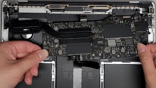 13quot Inch 2019 MacBook Pro A2159 Disassembly Logicboard Logic Board Motherboard Liquid Spill Repair [upl. by Buckingham]