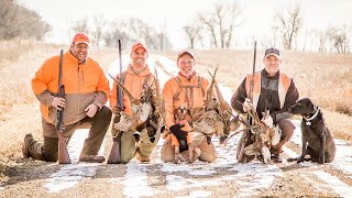 Pheasant Hunting South Dakotas Sand Lake National Wildlife Refuge  The Flush Season 10 Episode 8 [upl. by Ahsienot]