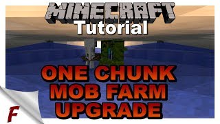 ✅ Minecraft 1 Chunk Fully Automatic Farm Complex Tutorial Mob Farm Upgrade [upl. by Ellehsal]