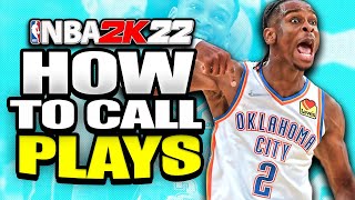 NBA 2K22 Tips How To Call Plays In NBA 2K22 On Current And Next Gen [upl. by Flanagan]