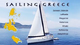 Sailing Greece  ioniansea islands  Lefkada Meganisi thaki Kefalonia Zakynthos Vliho Yacht club [upl. by Fulvia742]