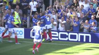 Highlights Portsmouth v Dagenham and Redbridge [upl. by Ysdnil566]